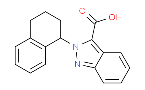 CAS No. 1197238-45-1, 2-(1,2,3,4-Tetrahydronaphthalen-1-yl)-2H-indazole-3-carboxylic acid