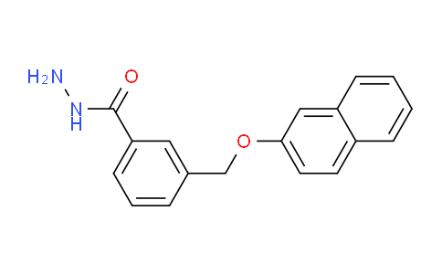 CAS No. 438474-99-8, 3-((Naphthalen-2-yloxy)methyl)benzohydrazide