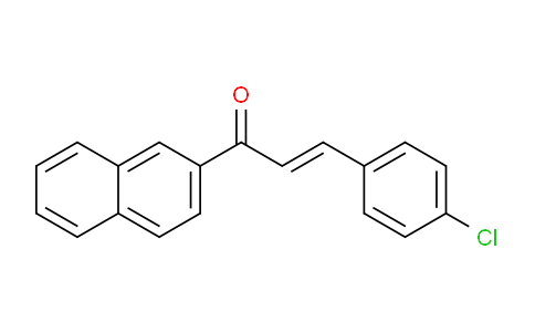 CAS No. 52601-58-8, 3-(4-Chlorophenyl)-1-(naphthalen-2-yl)prop-2-en-1-one