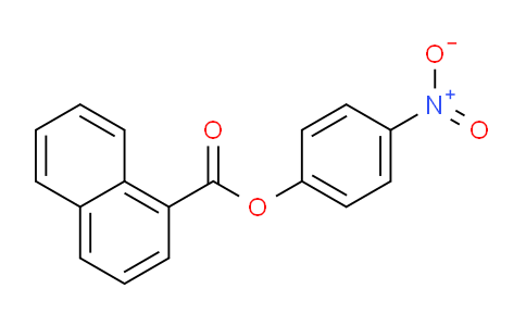 CAS No. 65426-83-7, 4-Nitrophenyl 1-naphthoate