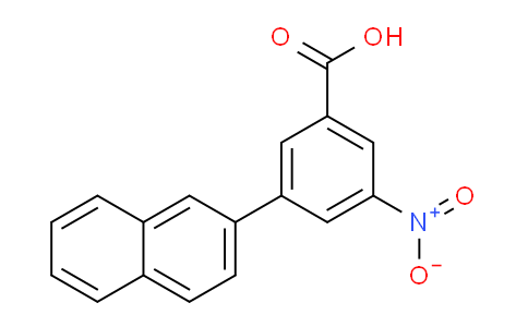 CAS No. 1261968-32-4, 3-(Naphthalen-2-yl)-5-nitrobenzoic acid