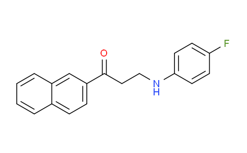 MC767508 | 477320-50-6 | 3-((4-Fluorophenyl)amino)-1-(naphthalen-2-yl)propan-1-one
