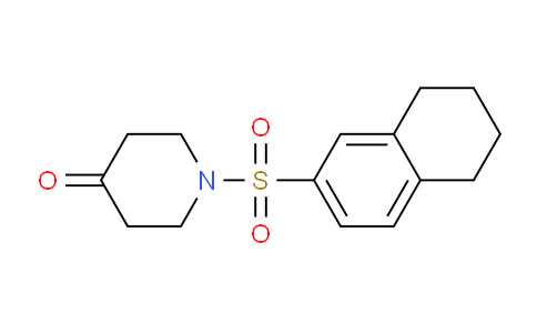 CAS No. 1018302-27-6, 1-((5,6,7,8-Tetrahydronaphthalen-2-yl)sulfonyl)piperidin-4-one