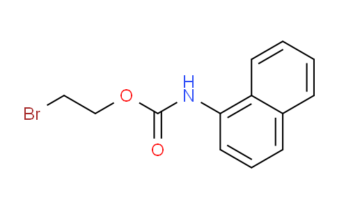 CAS No. 25216-26-6, 2-Bromoethyl naphthalen-1-ylcarbamate