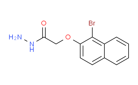 CAS No. 315248-38-5, 2-((1-Bromonaphthalen-2-yl)oxy)acetohydrazide