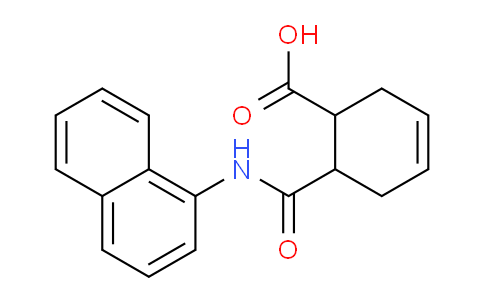 CAS No. 18292-53-0, 6-(Naphthalen-1-ylcarbamoyl)cyclohex-3-enecarboxylic acid