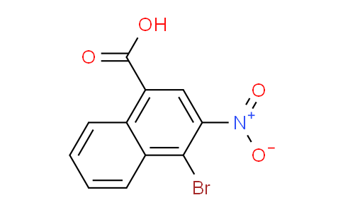 CAS No. 852381-11-4, 4-Bromo-3-nitro-1-naphthoic acid