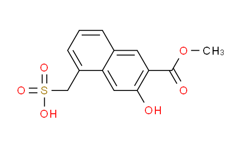 CAS No. 91903-83-2, (7-Hydroxy-6-(methoxycarbonyl)naphthalen-1-yl)methanesulfonic acid