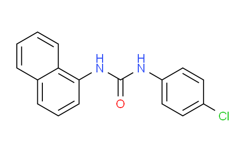 CAS No. 13257-14-2, 1-(4-Chlorophenyl)-3-(naphthalen-1-yl)urea