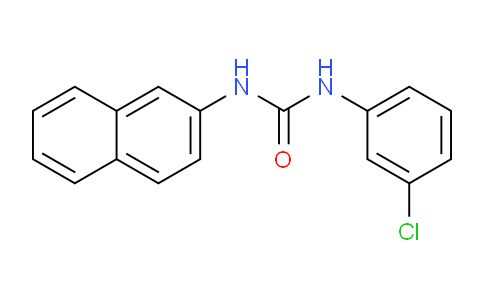 CAS No. 380861-28-9, 1-(3-Chlorophenyl)-3-(naphthalen-2-yl)urea
