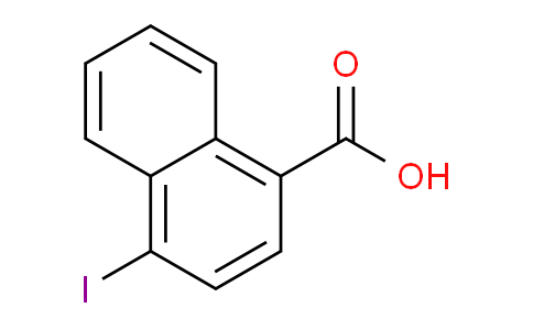 CAS No. 91059-41-5, 4-Iodonaphthalene-1-carboxylic acid