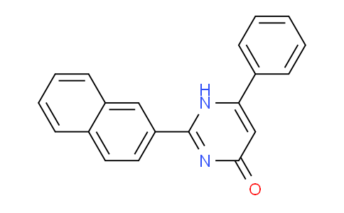 CAS No. 651720-51-3, 2-(Naphthalen-2-yl)-6-phenylpyrimidin-4(1H)-one
