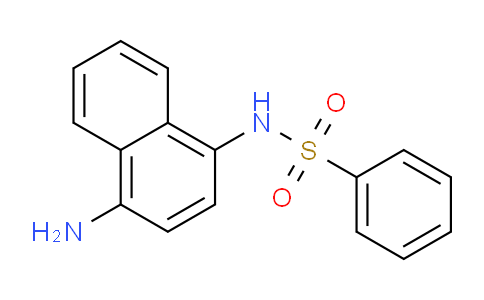 CAS No. 55691-85-5, N-(4-Aminonaphthalen-1-yl)benzenesulfonamide