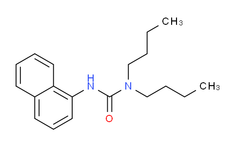 CAS No. 86781-52-4, 1,1-Dibutyl-3-(naphthalen-1-yl)urea