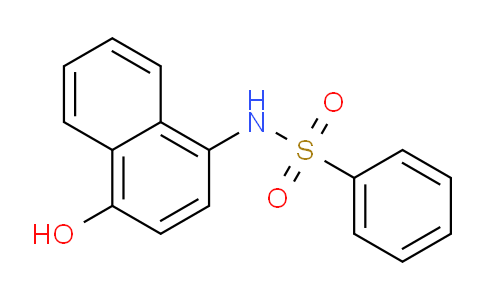 CAS No. 36942-42-4, N-(4-Hydroxynaphthalen-1-yl)benzenesulfonamide