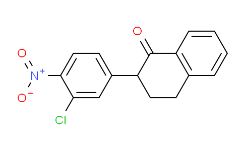 CAS No. 1451449-26-5, 2-(3-Chloro-4-nitrophenyl)-3,4-dihydronaphthalen-1(2H)-one
