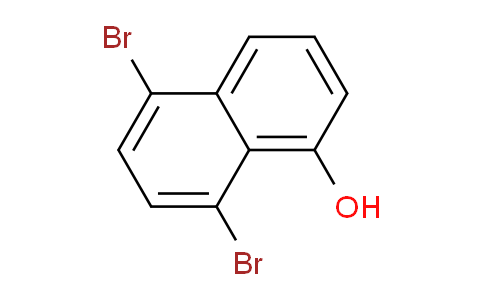 CAS No. 58877-89-7, 5,8-Dibromonaphthalen-1-ol