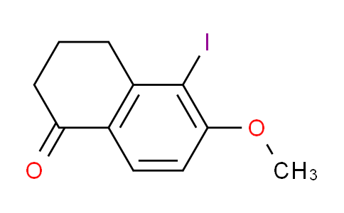 CAS No. 436091-93-9, 5-Iodo-6-methoxy-3,4-dihydronaphthalen-1(2H)-one