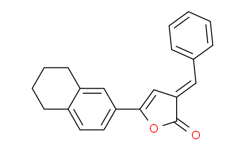 CAS No. 6322-96-9, 3-Benzylidene-5-(5,6,7,8-tetrahydronaphthalen-2-yl)furan-2(3H)-one
