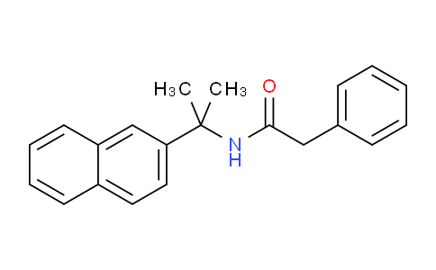 CAS No. 90299-05-1, N-(2-(Naphthalen-2-yl)propan-2-yl)-2-phenylacetamide
