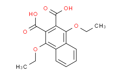 CAS No. 325780-76-5, 1,4-Diethoxynaphthalene-2,3-dicarboxylic acid