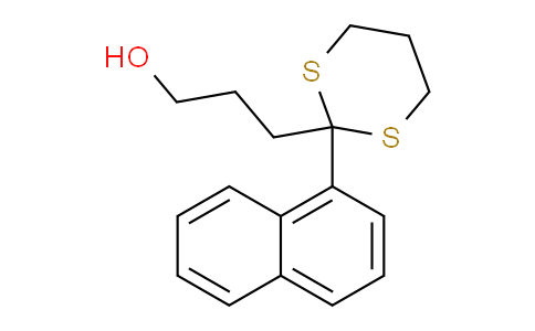 CAS No. 675602-58-1, 3-(2-(Naphthalen-1-yl)-1,3-dithian-2-yl)propan-1-ol