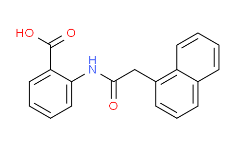 CAS No. 101895-37-8, 2-(2-(Naphthalen-1-yl)acetamido)benzoic acid