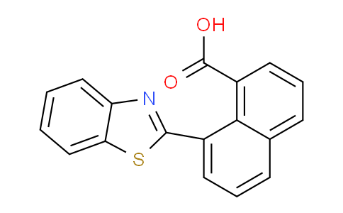 CAS No. 1142201-25-9, 8-(Benzo[d]thiazol-2-yl)-1-naphthoic acid