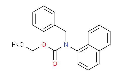 CAS No. 88343-36-6, Ethyl benzyl(naphthalen-1-yl)carbamate