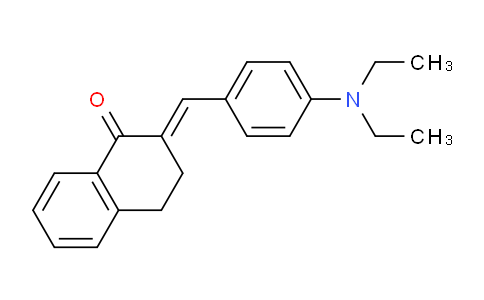 CAS No. 72700-02-8, 2-(4-(Diethylamino)benzylidene)-3,4-dihydronaphthalen-1(2H)-one