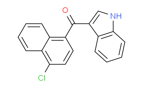 CAS No. 1366068-26-9, (4-Chloronaphthalen-1-yl)(1H-indol-3-yl)methanone