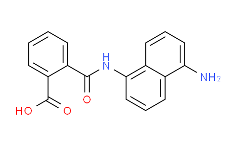 CAS No. 111364-33-1, 2-((5-Aminonaphthalen-1-yl)carbamoyl)benzoic acid