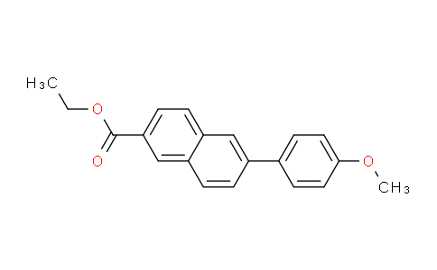 CAS No. 1334137-82-4, Ethyl 6-(4-methoxyphenyl)-2-naphthoate