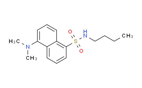 CAS No. 55032-39-8, N-Butyl-5-(dimethylamino)naphthalene-1-sulfonamide
