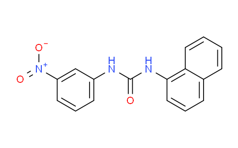 CAS No. 13256-89-8, 1-(Naphthalen-1-yl)-3-(3-nitrophenyl)urea