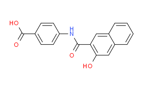 CAS No. 61504-01-6, 4-(3-Hydroxy-2-naphthamido)benzoic acid