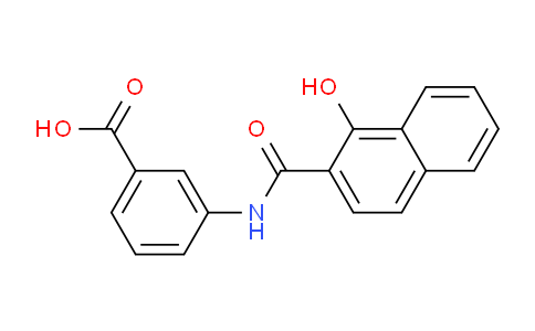 CAS No. 20119-22-6, 3-(1-Hydroxy-2-naphthamido)benzoic acid