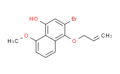 DY767672 | 919079-29-1 | 4-(Allyloxy)-3-bromo-8-methoxynaphthalen-1-ol