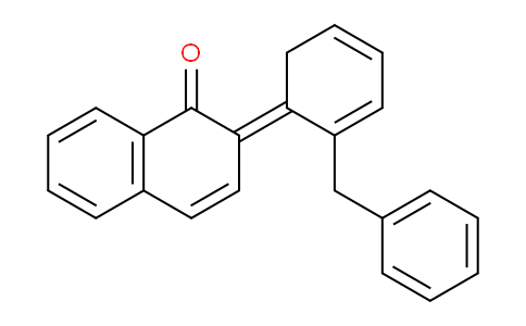 CAS No. 51431-87-9, 2-(2-Benzylcyclohexa-2,4-dien-1-ylidene)naphthalen-1(2H)-one