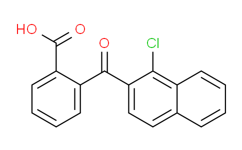 CAS No. 855471-67-9, 2-(1-Chloro-2-naphthoyl)benzoic acid