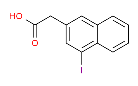 CAS No. 1261469-18-4, 4-Iodonaphthalene-2-acetic acid