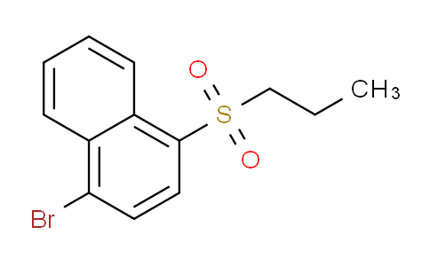 CAS No. 1394021-61-4, 1-Bromo-4-(propylsulfonyl)naphthalene