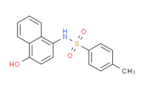 CAS No. 64920-21-4, N-(4-Hydroxynaphthalen-1-yl)-4-methylbenzenesulfonamide