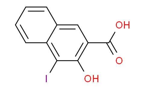 CAS No. 57754-61-7, 3-Hydroxy-4-iodo-2-naphthoic acid