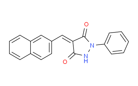 CAS No. 820236-91-7, 4-(Naphthalen-2-ylmethylene)-1-phenylpyrazolidine-3,5-dione