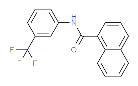 CAS No. 551923-59-2, N-(3-(Trifluoromethyl)phenyl)-1-naphthamide