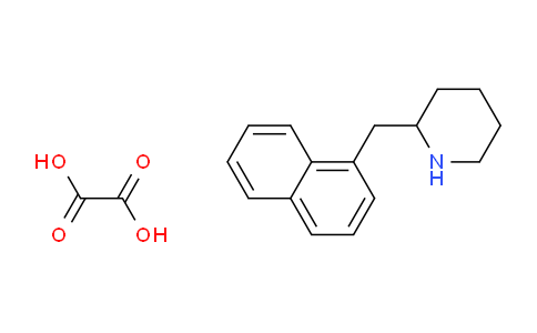 CAS No. 1177281-94-5, 2-(Naphthalen-1-ylmethyl)piperidine oxalate