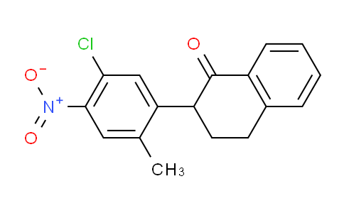 CAS No. 1451449-44-7, 2-(5-Chloro-2-methyl-4-nitrophenyl)-3,4-dihydronaphthalen-1(2H)-one