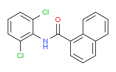 CAS No. 560089-44-3, N-(2,6-Dichlorophenyl)-1-naphthamide