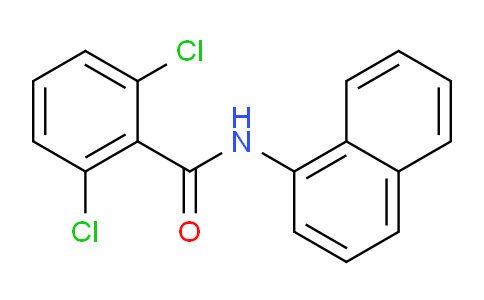 CAS No. 64215-42-5, 2,6-Dichloro-N-(naphthalen-1-yl)benzamide